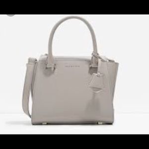 Charles & Keith - Mini City Bag (grey)