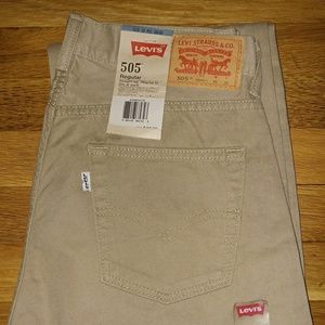 Boys Levi's 505 Regular Jeans Brand New