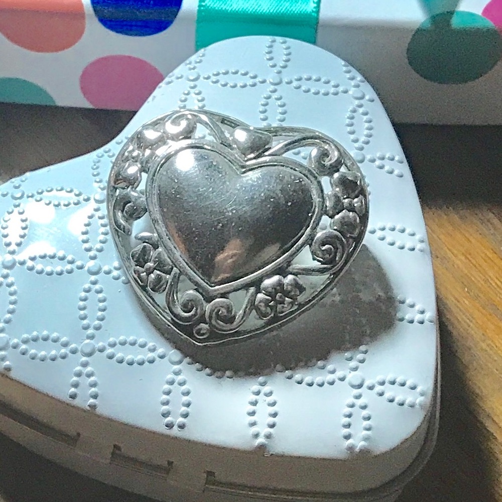Brighton Large Heart Pendant or Scarf Holder