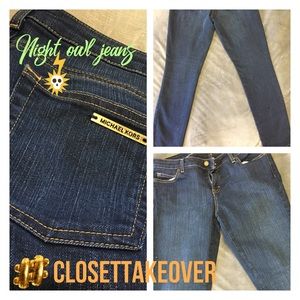 Night Owl Michael Kors skinny jeans size 10