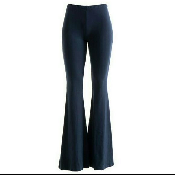 navy bell bottom pants