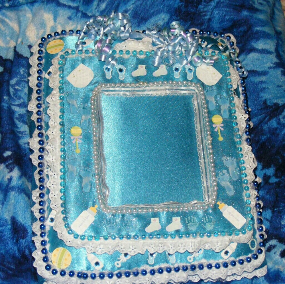 Baby boy picture album.