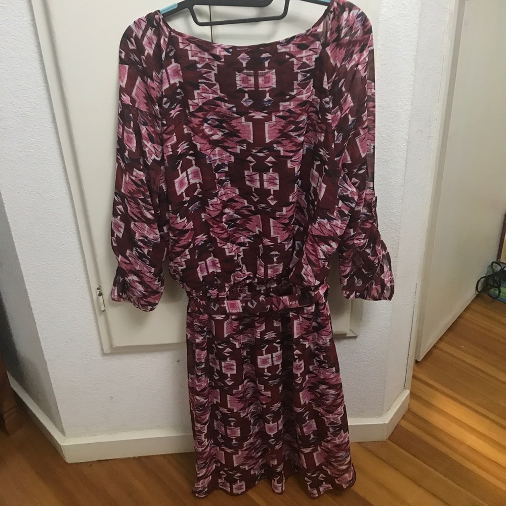 Speechless along Sleeve Dress - Picture 2 of 4