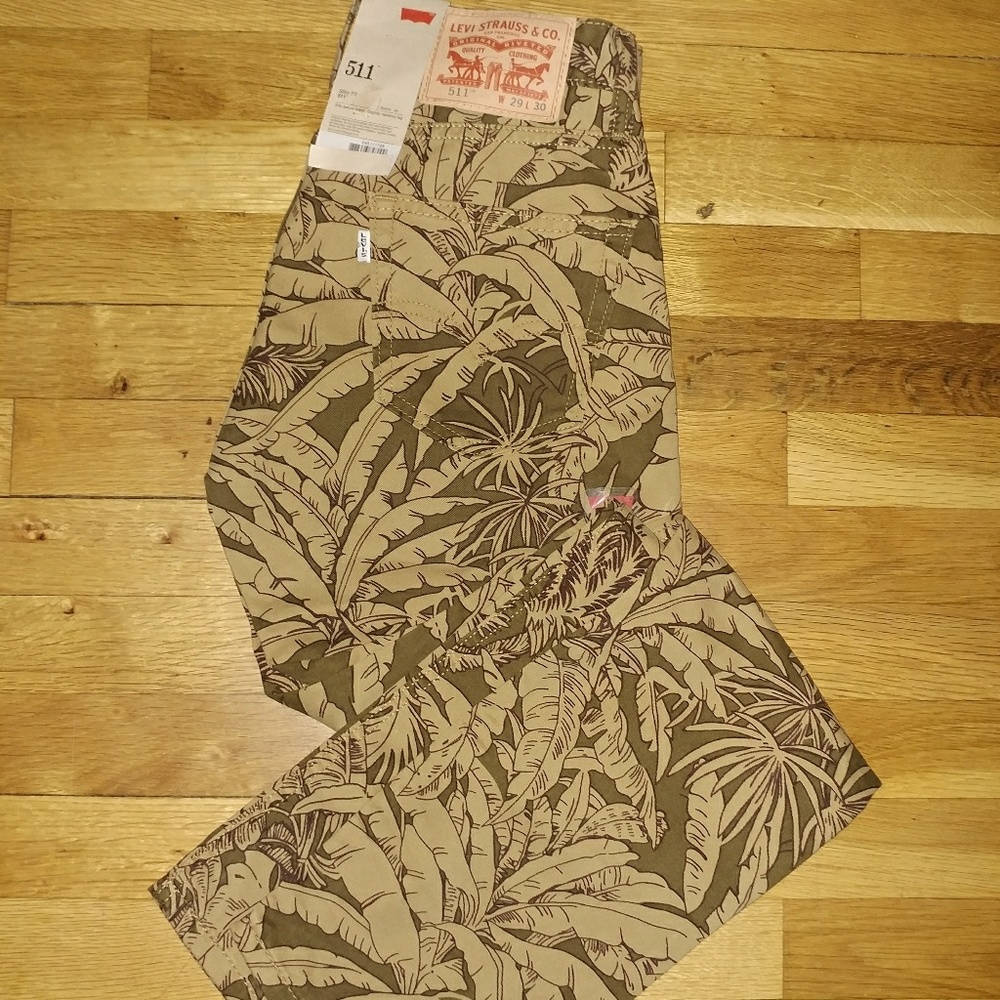 Mens Levi's 511 Slim Fit Jeans Brand New