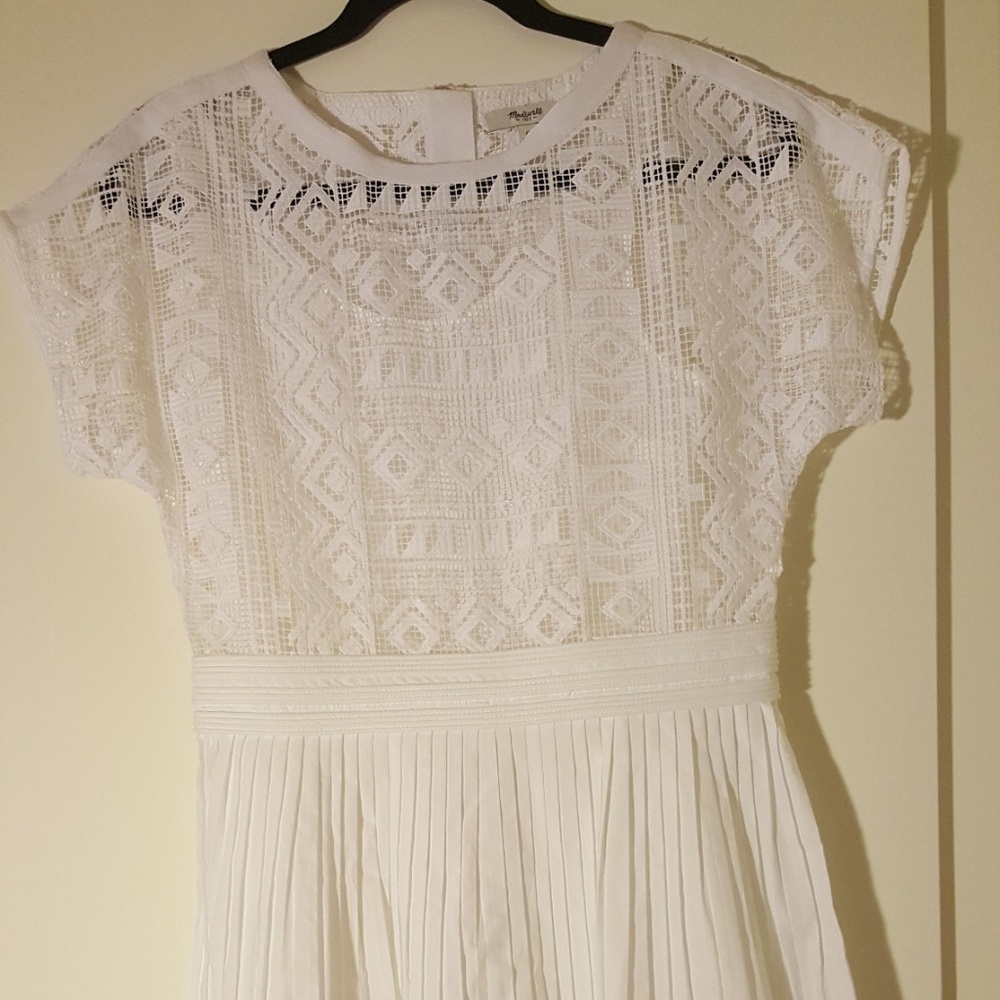 Madewell White Summer Dress