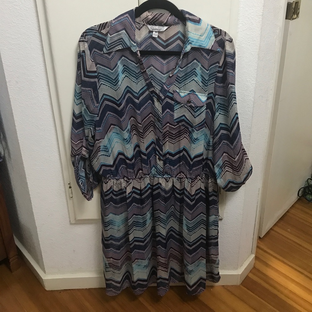 Speechless Long Sleeve Dress - Picture 1 of 2