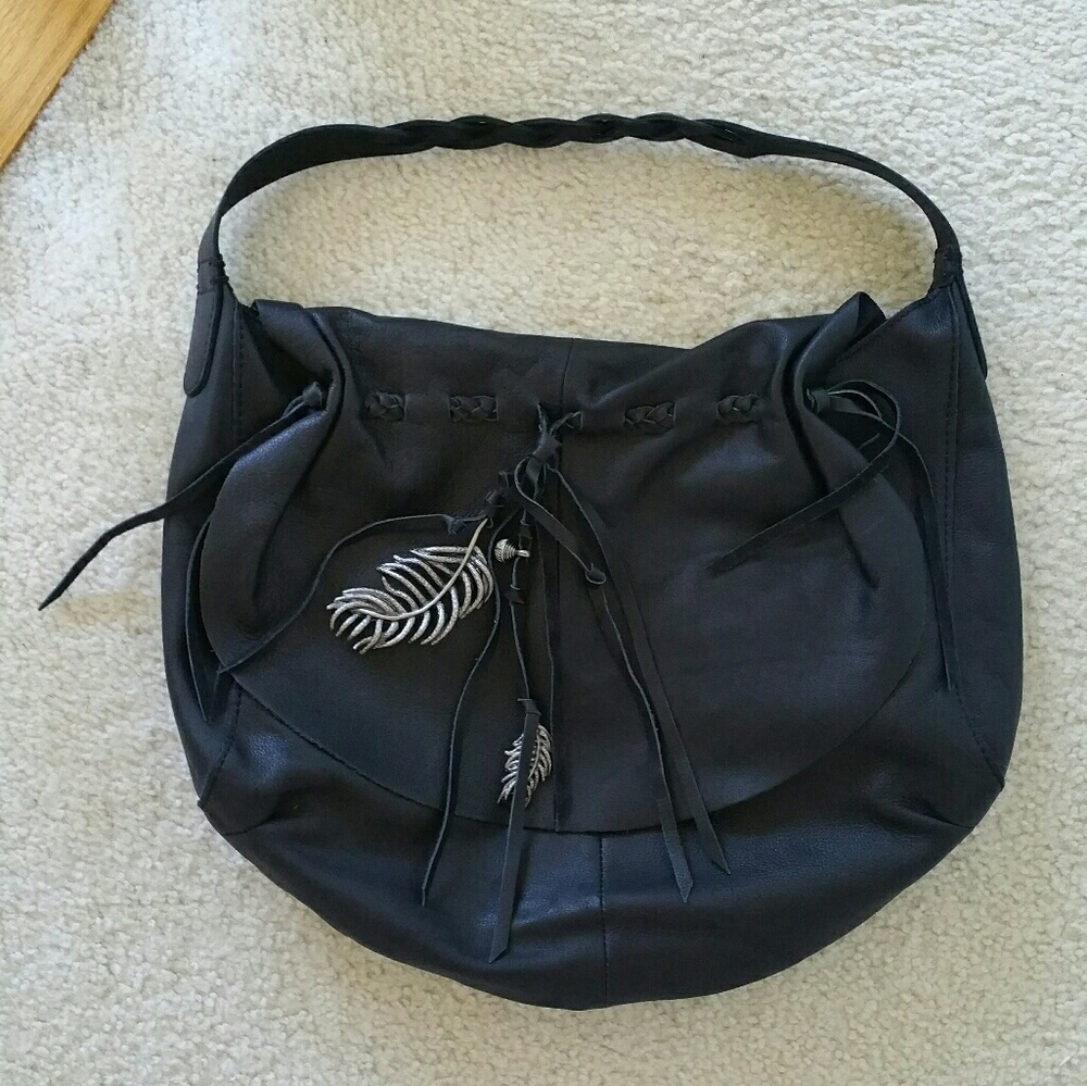 Sold!NWOT Lucky Brand boho hobo handbag bag