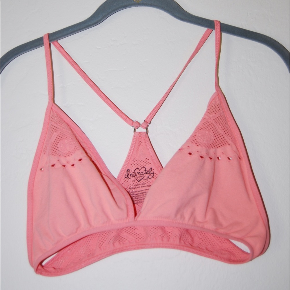 Free People Coral Bralette