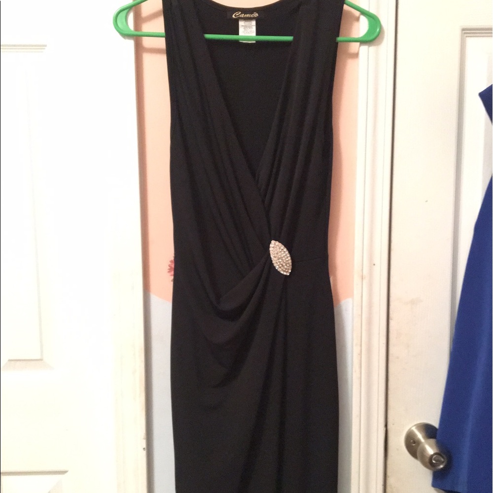 Floor Length Black Gown