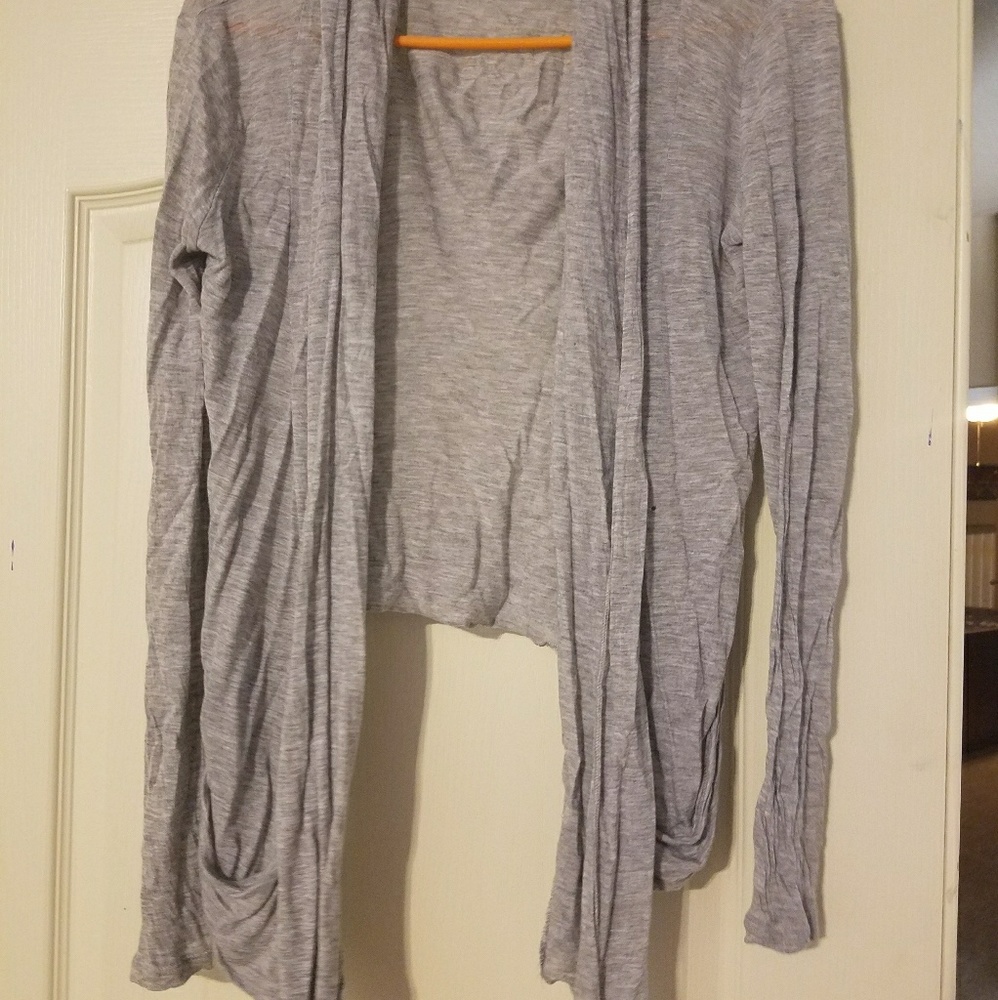 Lightweight Gray Cardigan