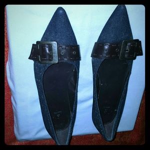 Denim Flat Shoes