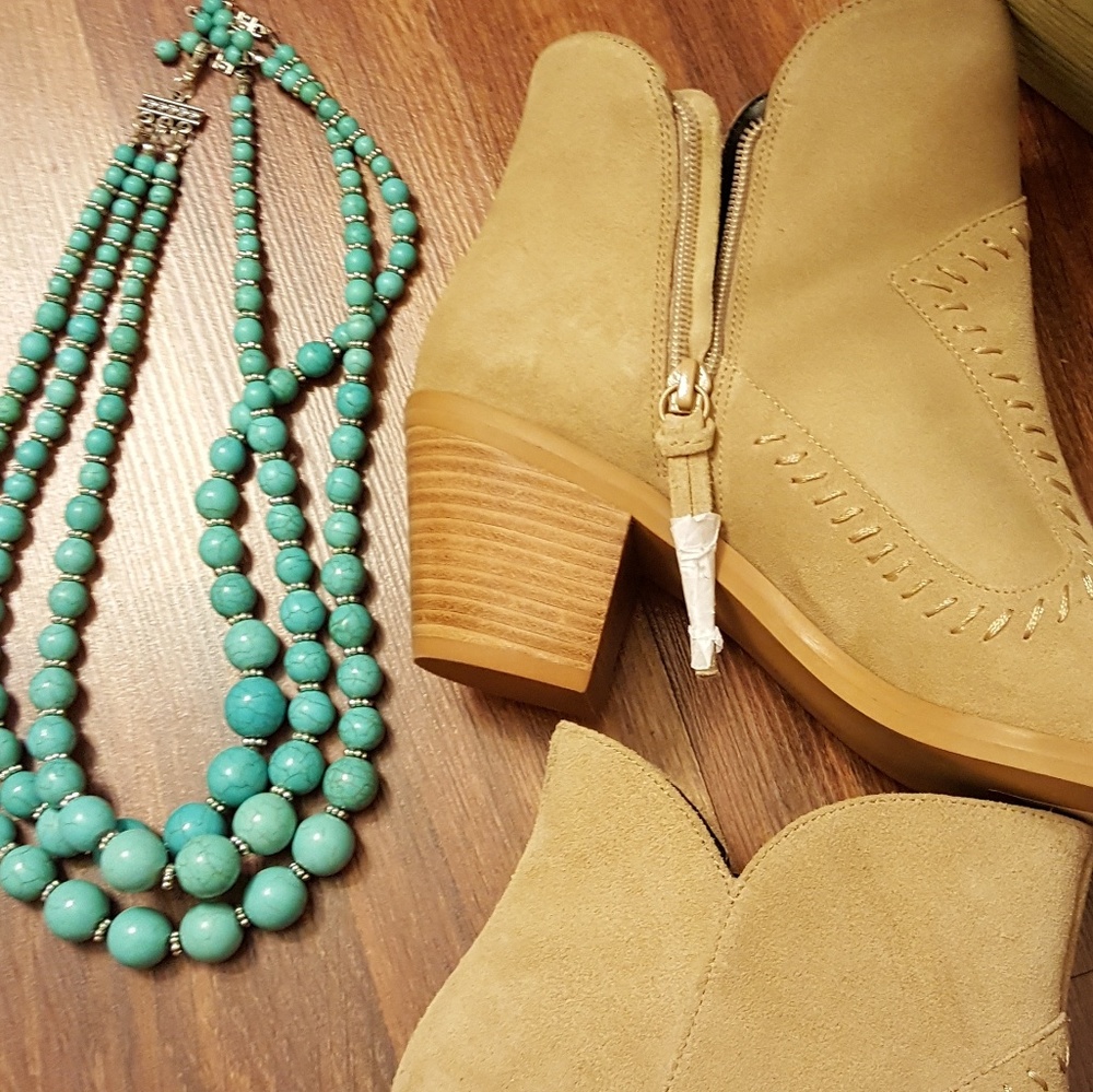 ❌SOLD❌ Rebecca Minkoff suede booties