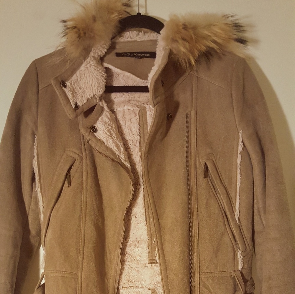 Beige Winter Jacket