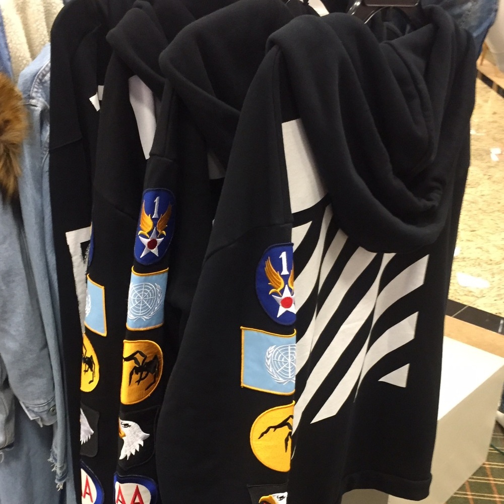 Off-White Patch Detail Hoodie *SOLD*