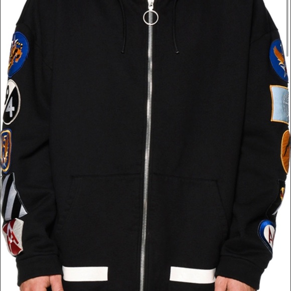 Off-White Patch Detail Hoodie *SOLD* - Picture 2 of 5