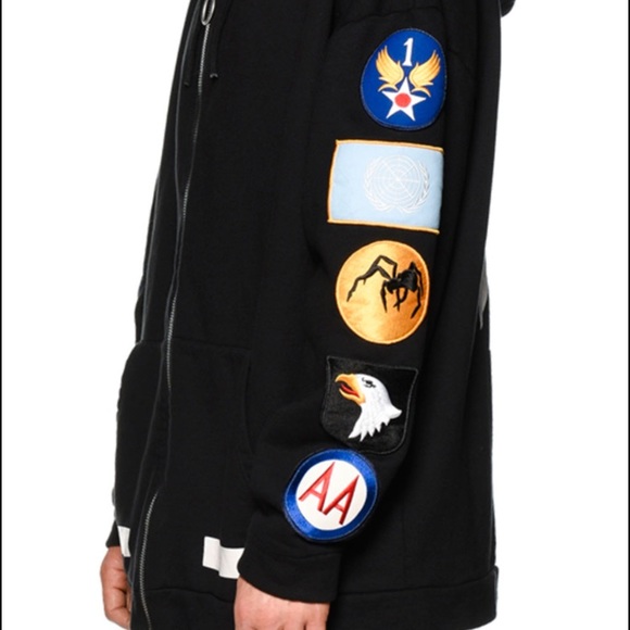 Off-White Patch Detail Hoodie *SOLD* - Picture 5 of 5