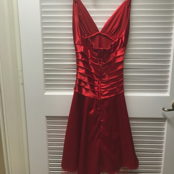 XOXO Red Dress - Picture 2 of 5