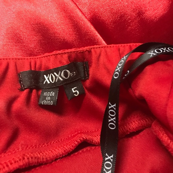 XOXO Red Dress - Picture 3 of 5