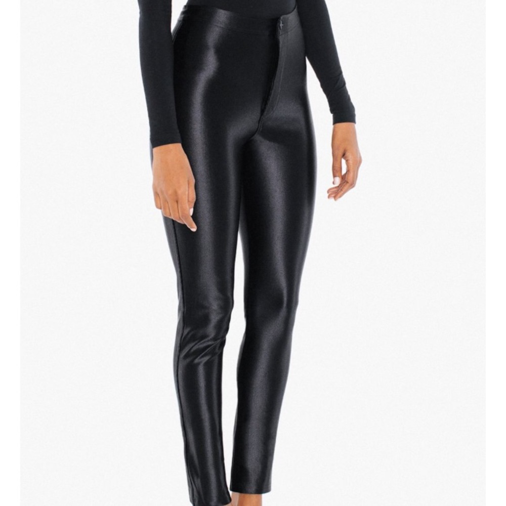 American Apparel Red Disco Pants