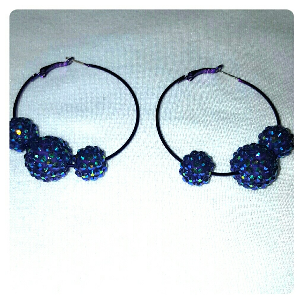Studded earrings