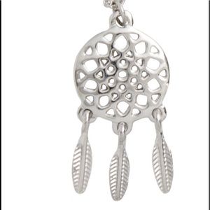 Dream catcher silver necklace ✨