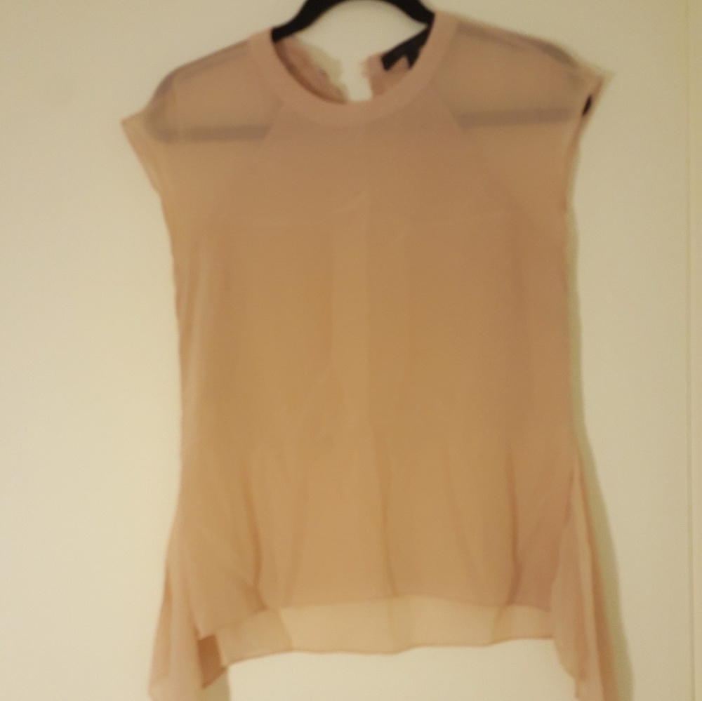 BCBG Pink Blouse