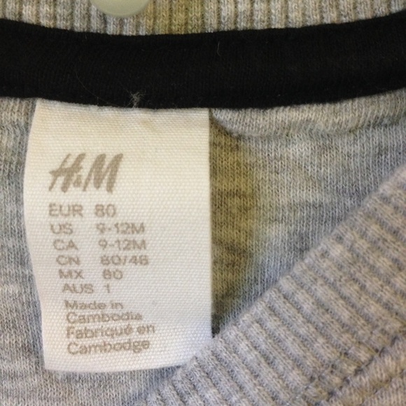 H&M Baby Boy sweatshirt with a printed design - Picture 7 of 8