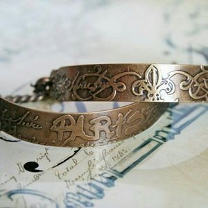 Pair of Parisian Bangle Bracelets