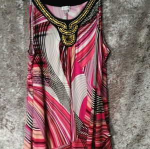 NWT Avenue Beaded Sharkbite Hem 26/28