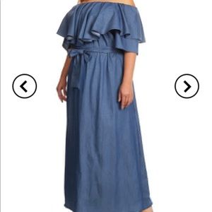 Denim Maxi dress