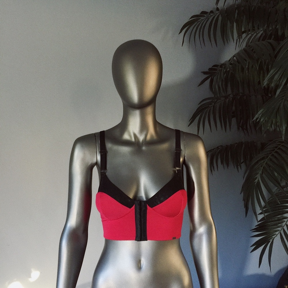 KENSIE Kimberly Bralette in Virtual Pink SMALL