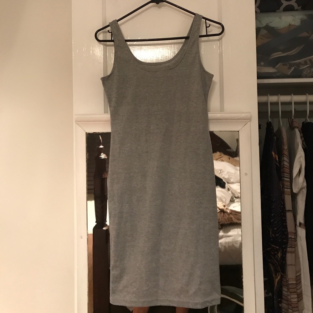 Casual Gray Dress