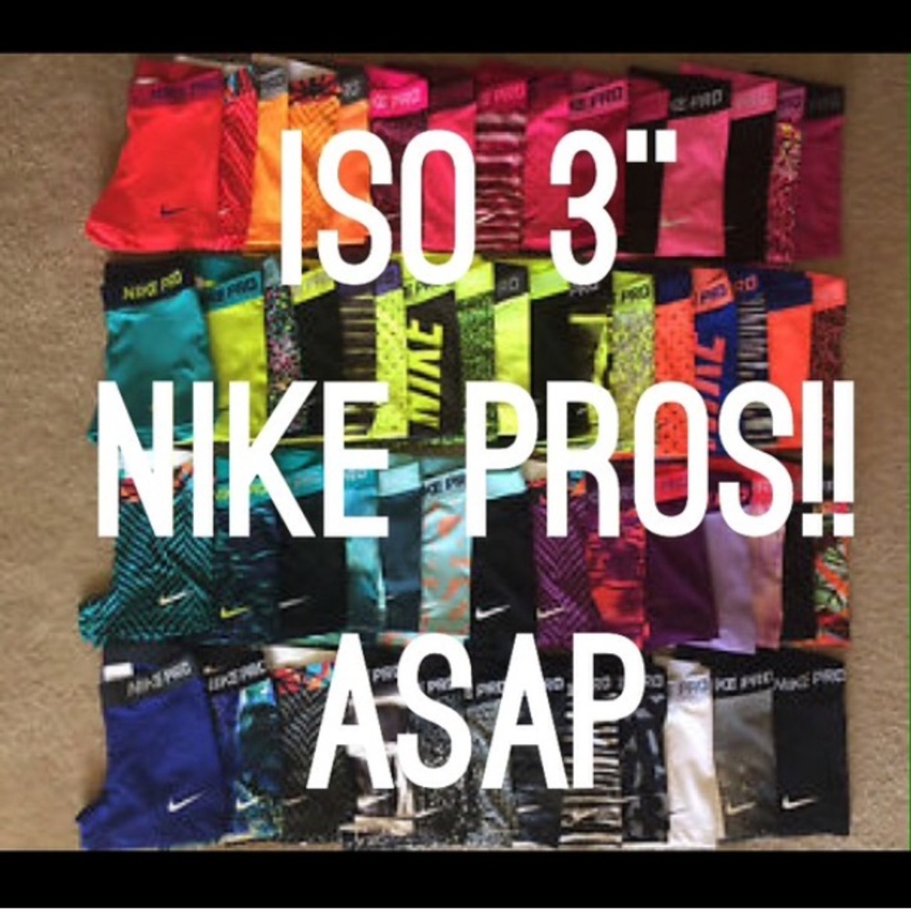 ISO Nike pro shorts