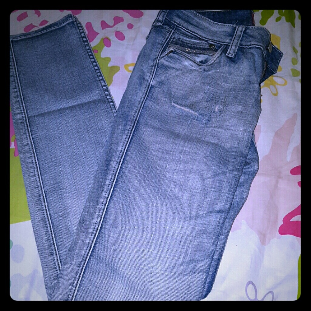 H&M denim skinny jeans