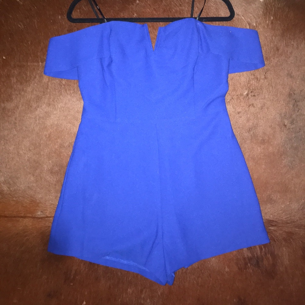 Off the shoulder romper, Just One Answer J.O.A.