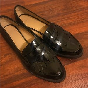 FINAL SALE Black loafers ZARA