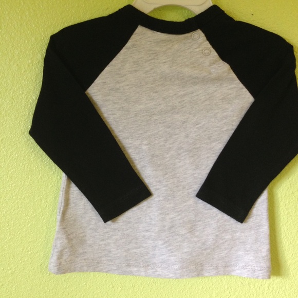 H&M 2-pack Long-sleeved T-shirts Light gray/Batman - Picture 6 of 8