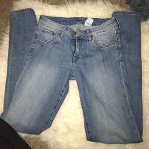 Light wash jeans