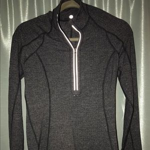 lululemon herringbone half zip pullover
