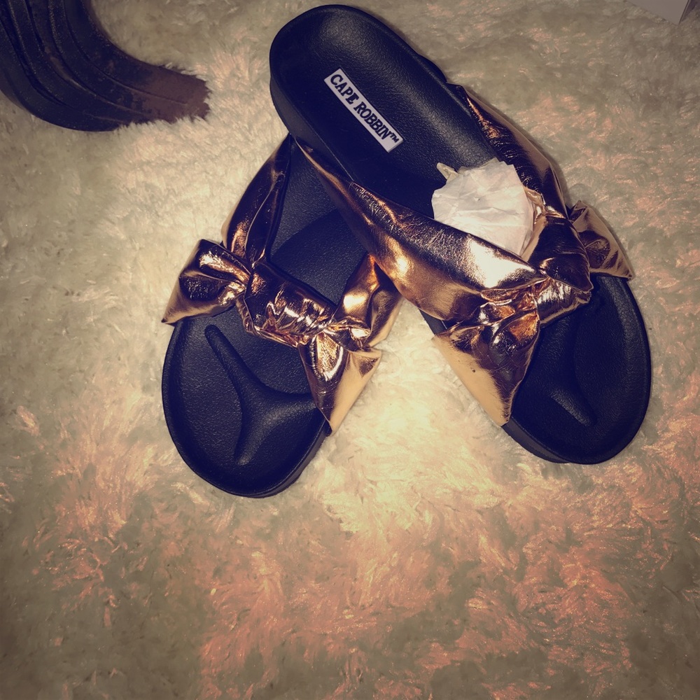 NWTS!!!!! FASHION NOVA SLIDES!