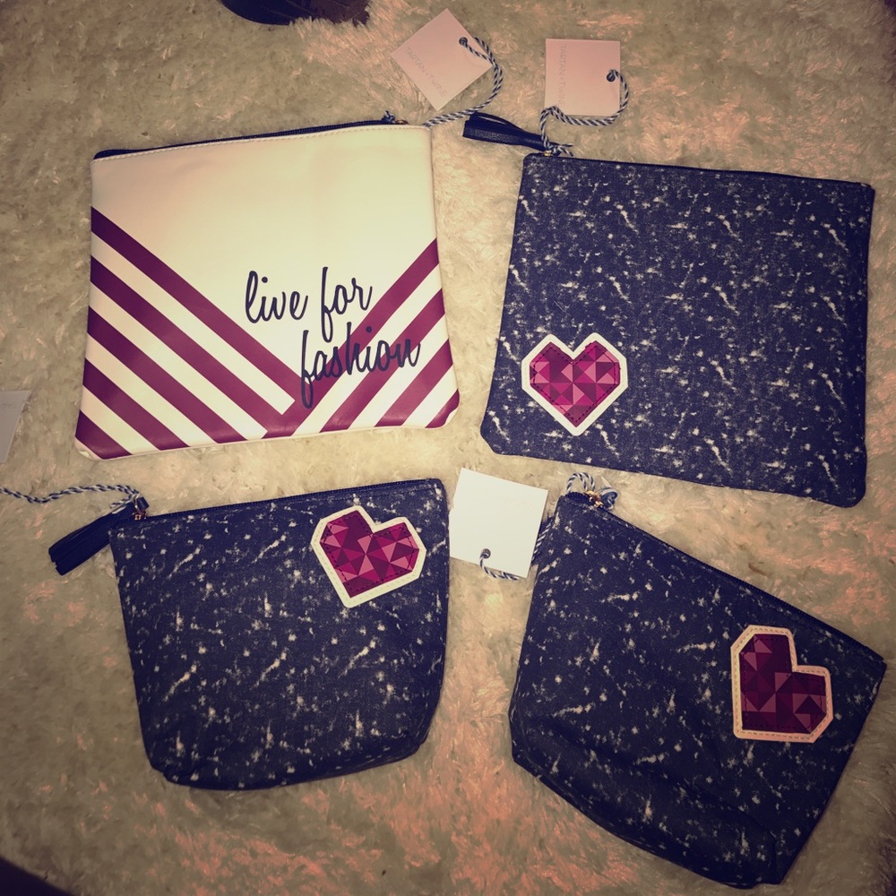 Fashion Square Pouch & Cosmetic Bags!