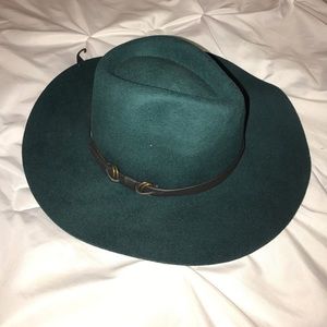 NWT Hunter green forever 21 fedora