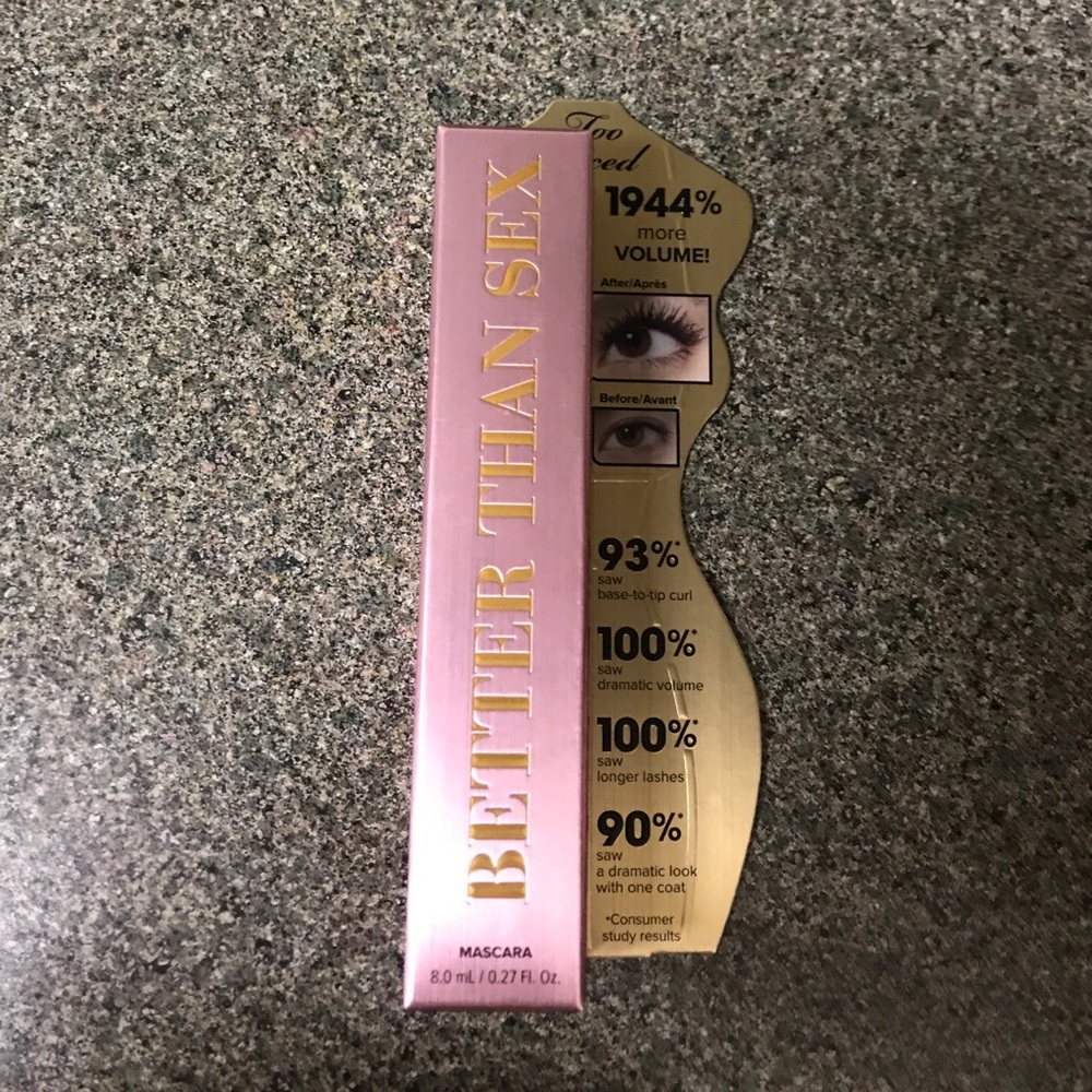 Too Faced Better Than sex Mascara