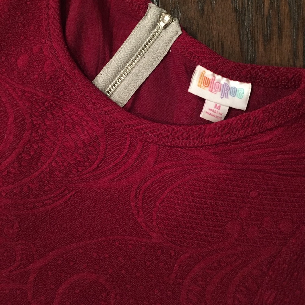 Gorgeous MAROON Amelia Dress SZ M NWT