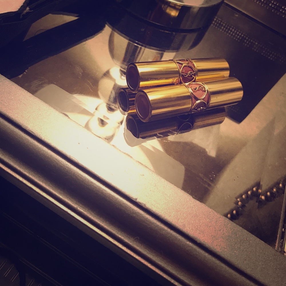 Ysl lipsticks #1 and 3