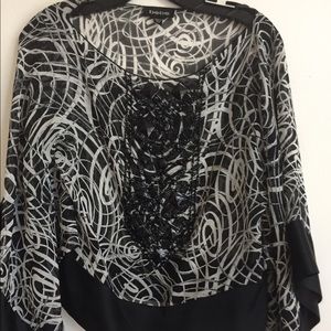 BeBe blouse embellished front line size S