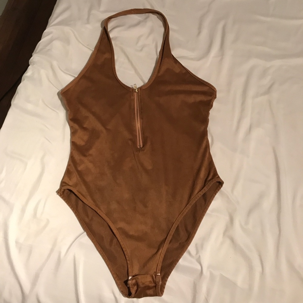 Zipped Body Suit