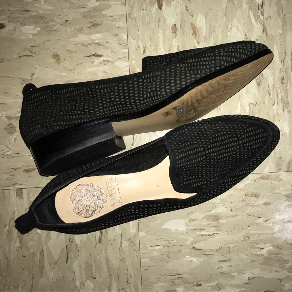 Vince Camuto Kandia black pointed loafers