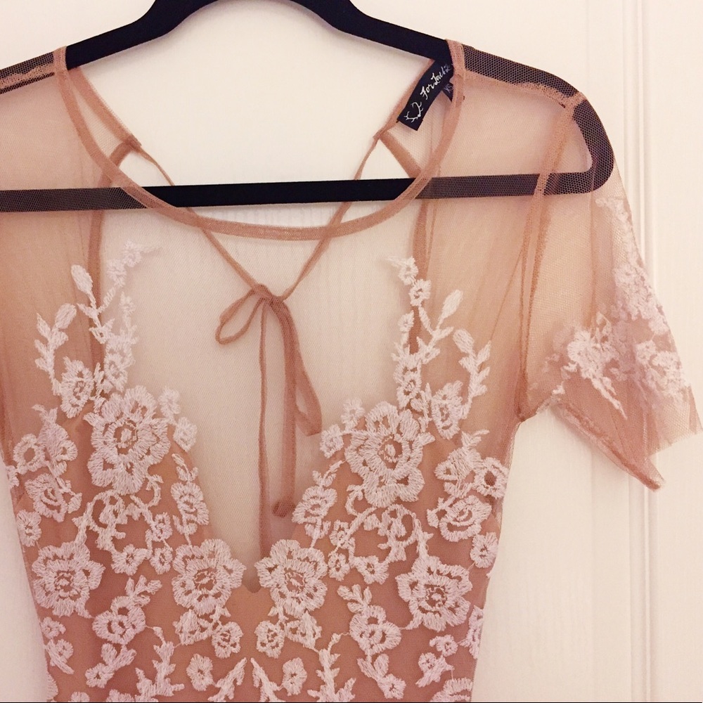 For Love & Lemons Luau Maxi Dress (XS) - Picture 3 of 4