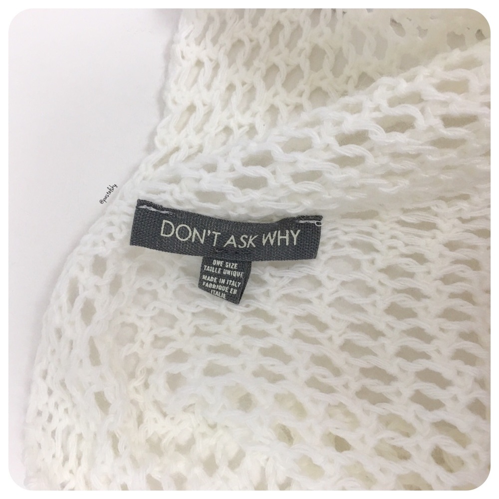 🆕 DONT ASK WHY crochet oversized sweater - Picture 4 of 5